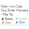 EXPO Low-Odor Bullet Tip Dry-Erase Marker - Fine/Red (1-Dozen)